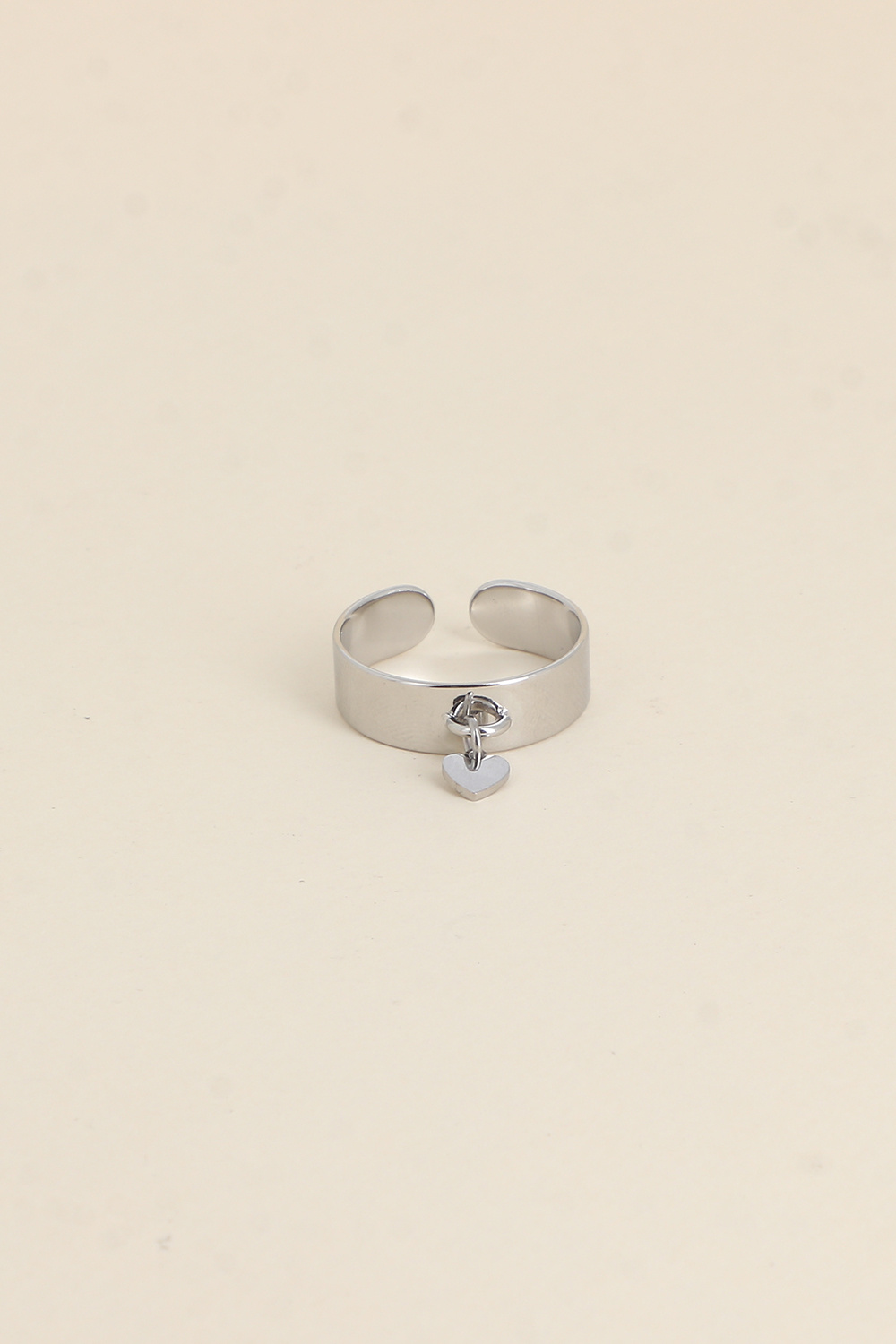 Grossiste Bohm - Bague - pampille petit coeur