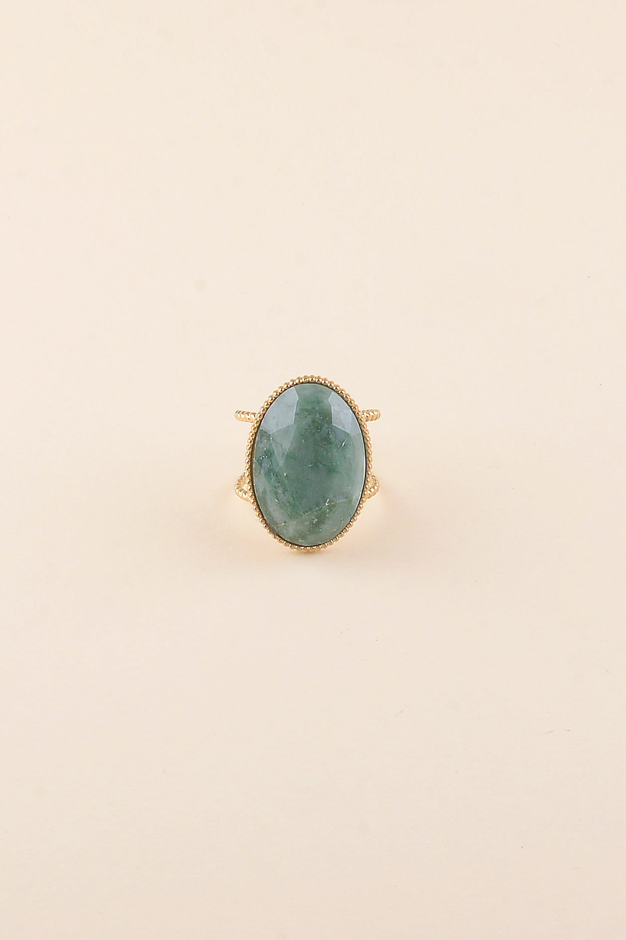 Grossista Bohm - Anello largo - pietra naturale ovale