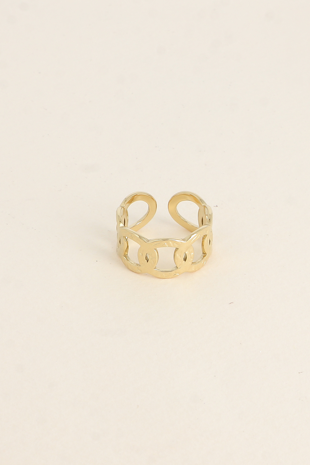 Grossiste Bohm - Bague - anneaux texturés