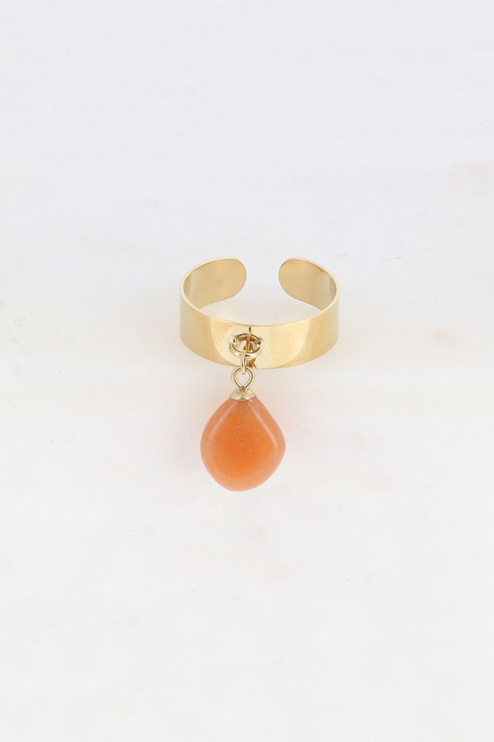 Grossiste Bohm - Bague Aventy - pierre naturelle goutte