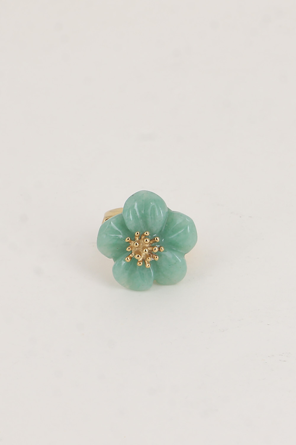 Mayorista Bohm - Anillo - flor de piedra natural