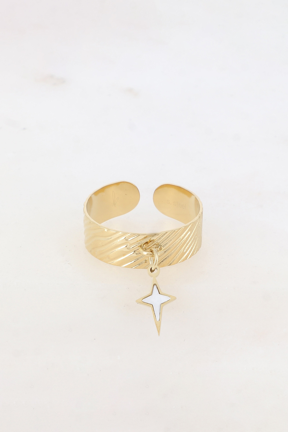 Wholesaler Bohm - Starlitine Ring - Mother-of-Pearl Star
