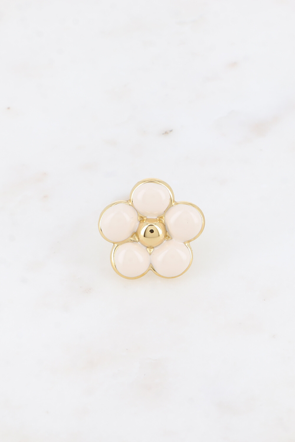 Großhändler Bohm - Ring - Emailleblume 23mm