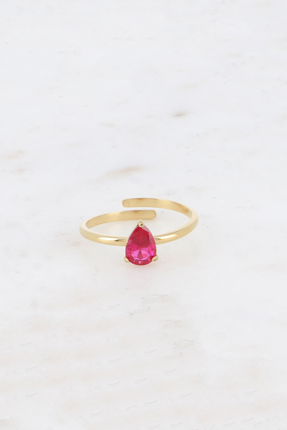 Grossiste Bohm - Bague - cristal goutte