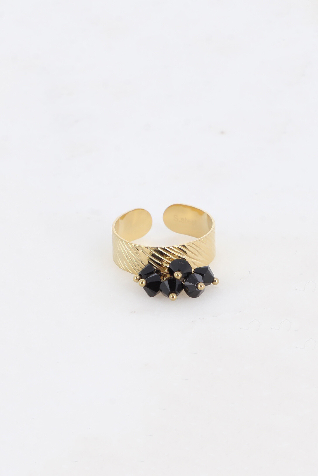 Großhändler Bohm - Séraphine -Toupien Ring - Dekoriert mit Swarovski® -Kristallen