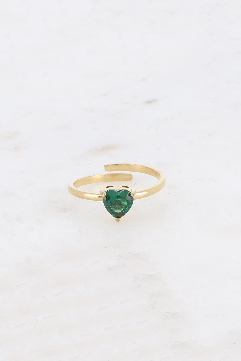 Mayorista Bohm - Anillo - Cristal de corazón
