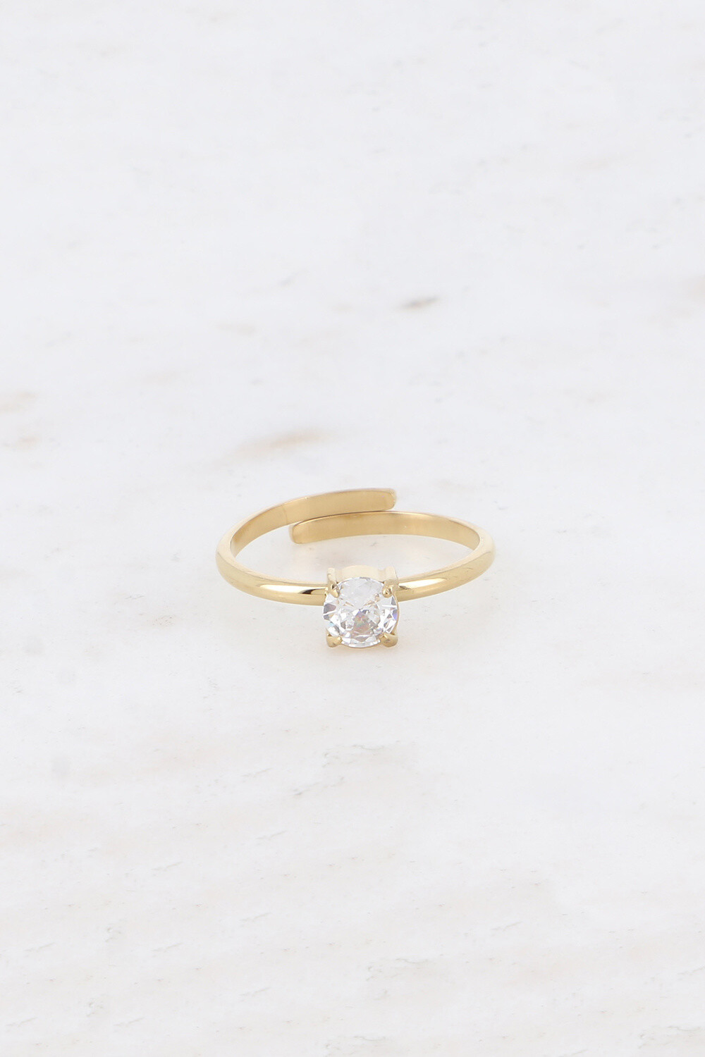 Grossiste Bohm - Bague - cristal rond