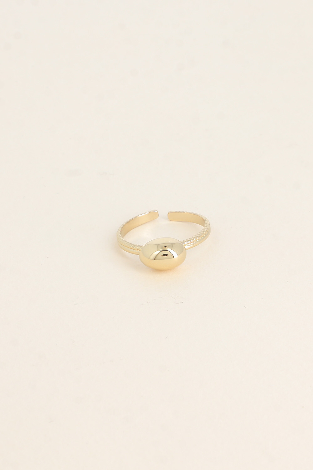 Mayorista Bohm - Anillo - pequeño óvalo abombado