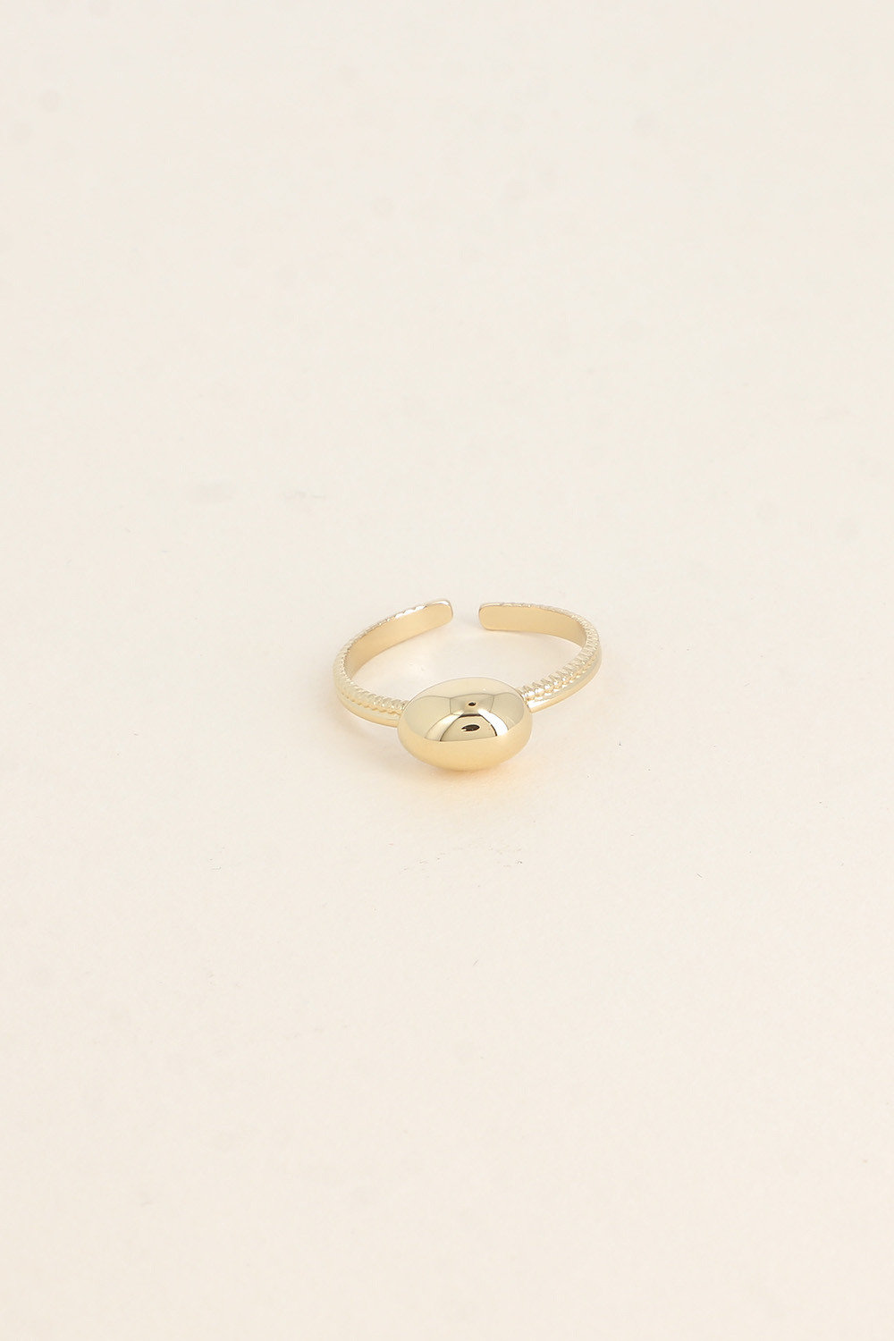 Grossiste Bohm - Bague - petit ovale bombé