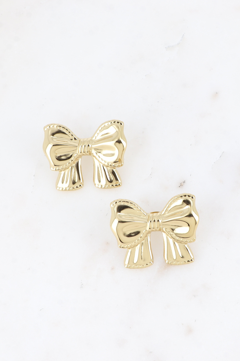Grossiste Bohm - Boucles puces Tatia - noeud papillon en acier inoxydable