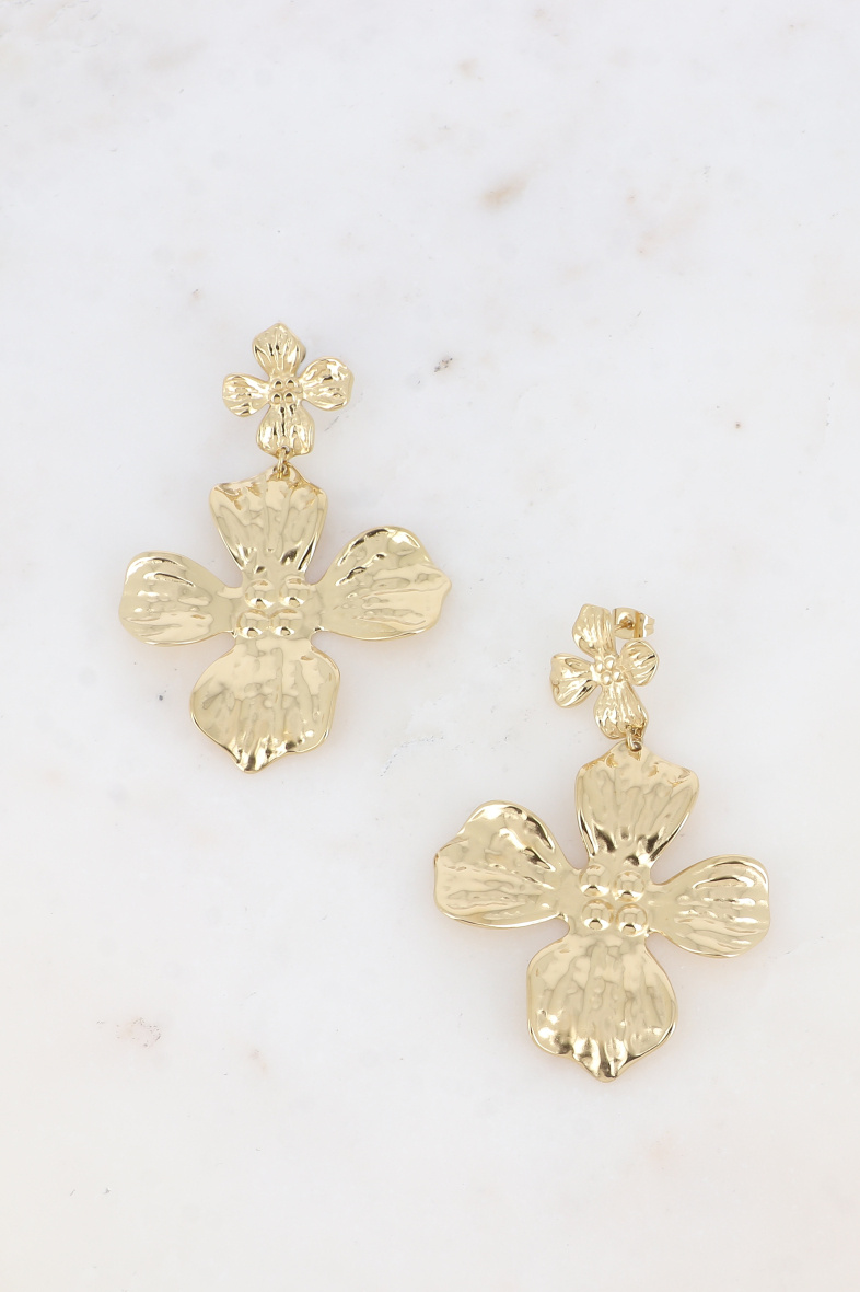 Wholesaler Bohm - Dangling curls - double textured flower