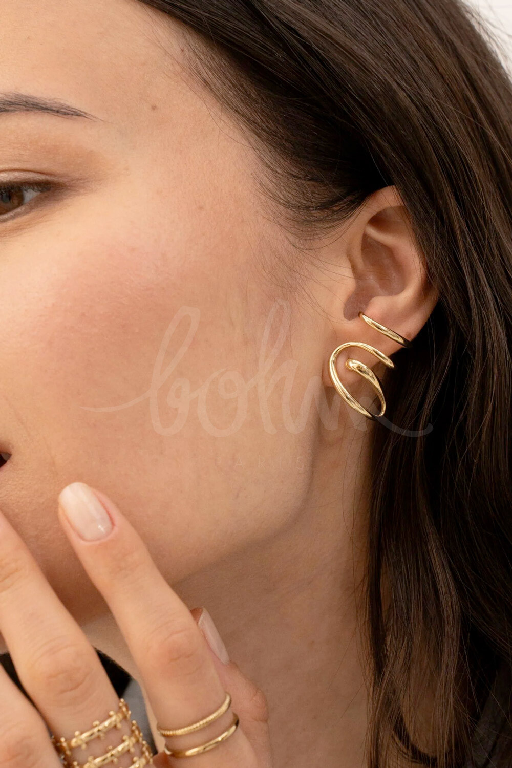 Grossista Bohm - Manicotto del lobo - linea ondulata