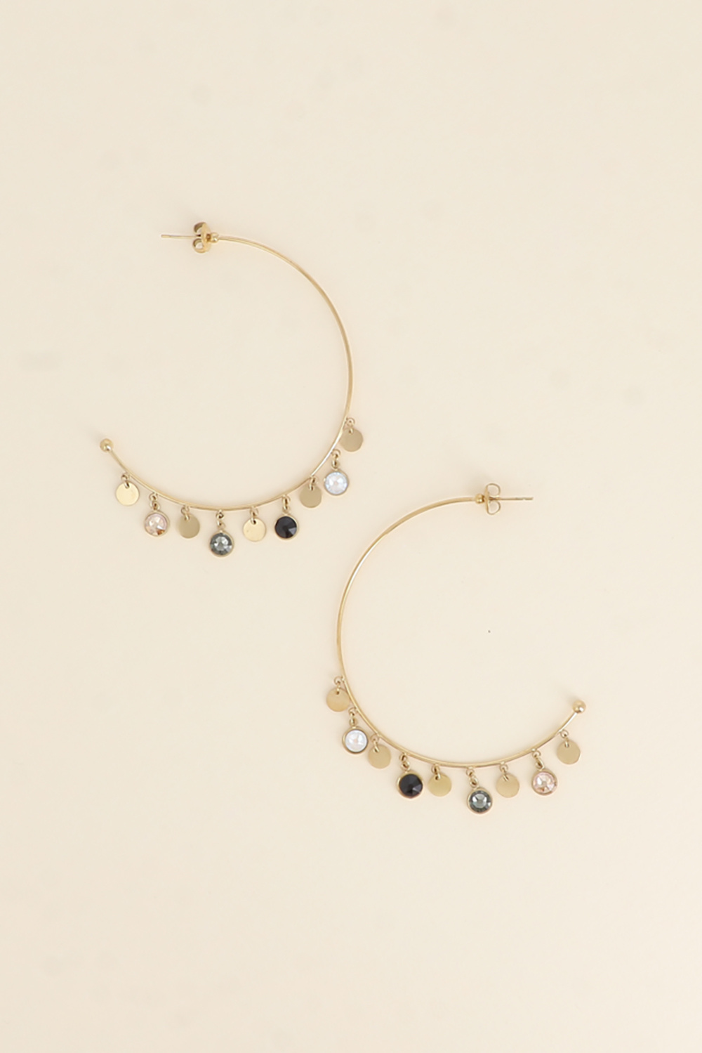 Mayorista Bohm - Aros - Colgantes Redondos Adornados con Cristales de Swarovski®