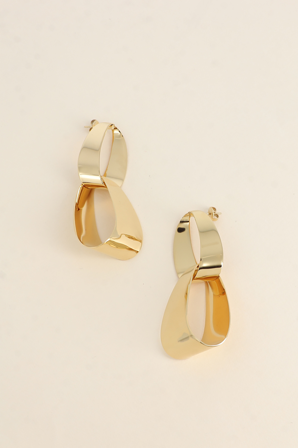 Wholesaler Bohm - Dangling earrings - double wide hoop