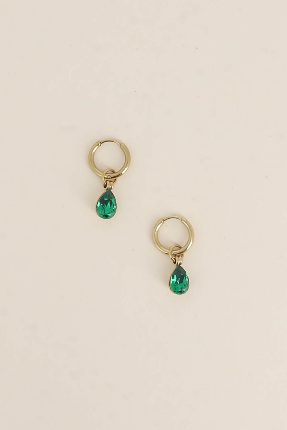 Mayorista Bohm - Aros - adornados con cristales de Swarovski® en forma de gota