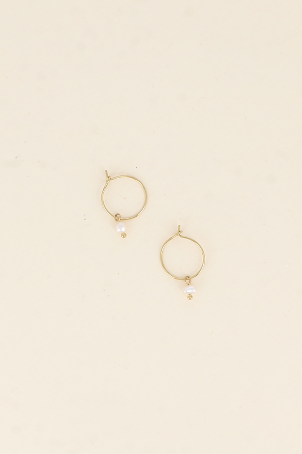 Wholesaler Bohm - Hoop Earrings - Dangling Freshwater Pearl