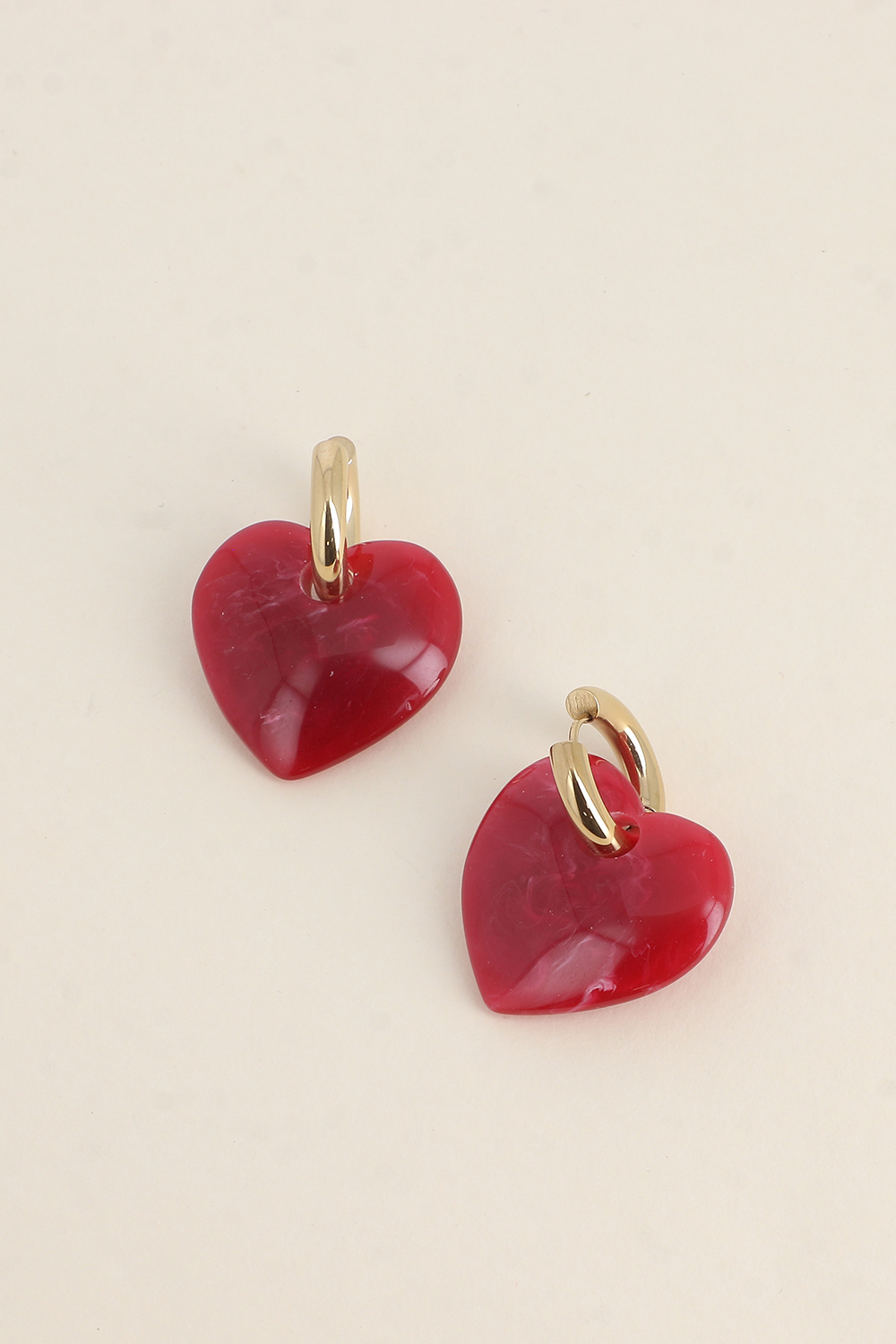 Mayorista Bohm - Aros - anillo y corazón de resina