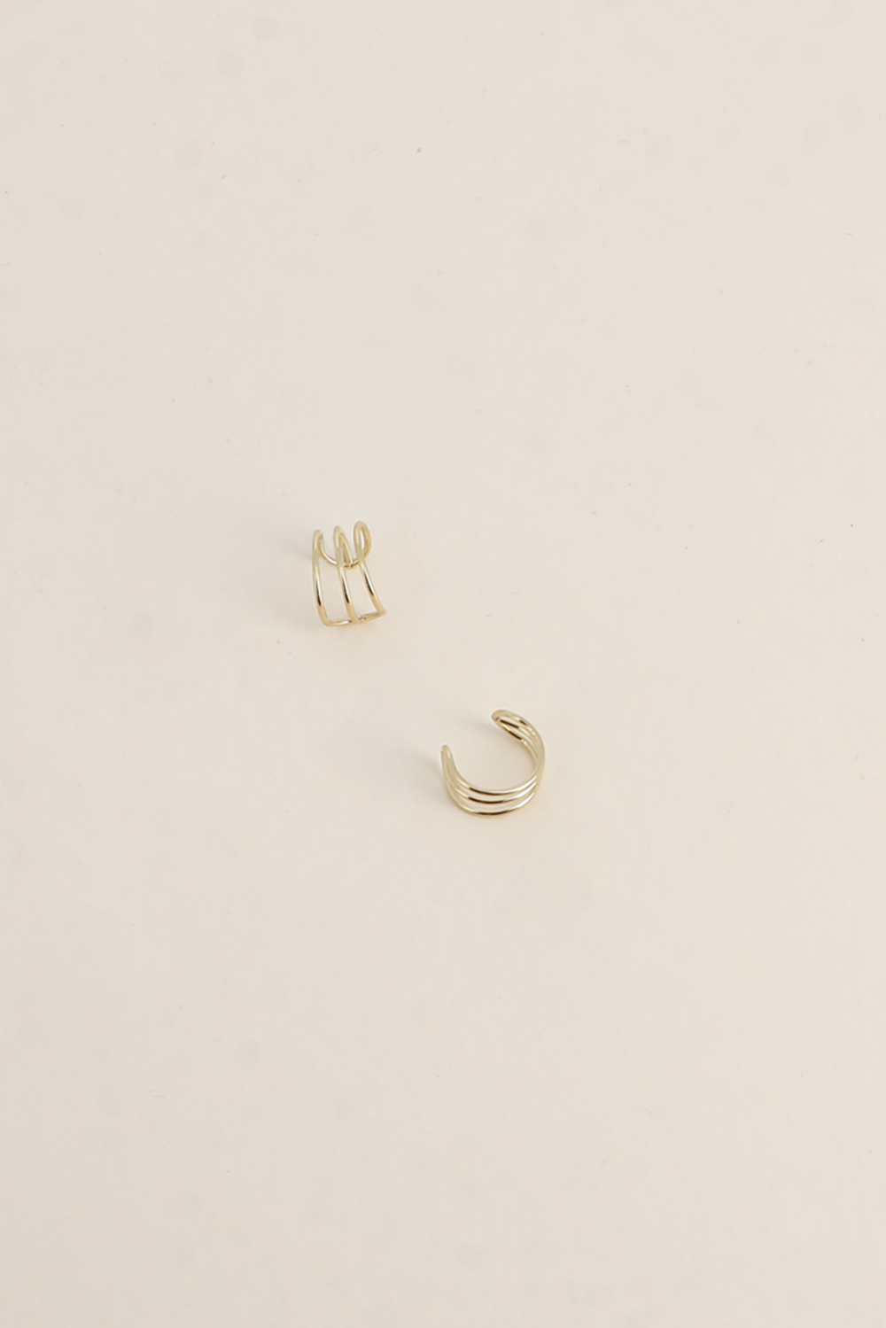 Mayorista Bohm - Earcuffs - Juego de 3 Anillos Finos