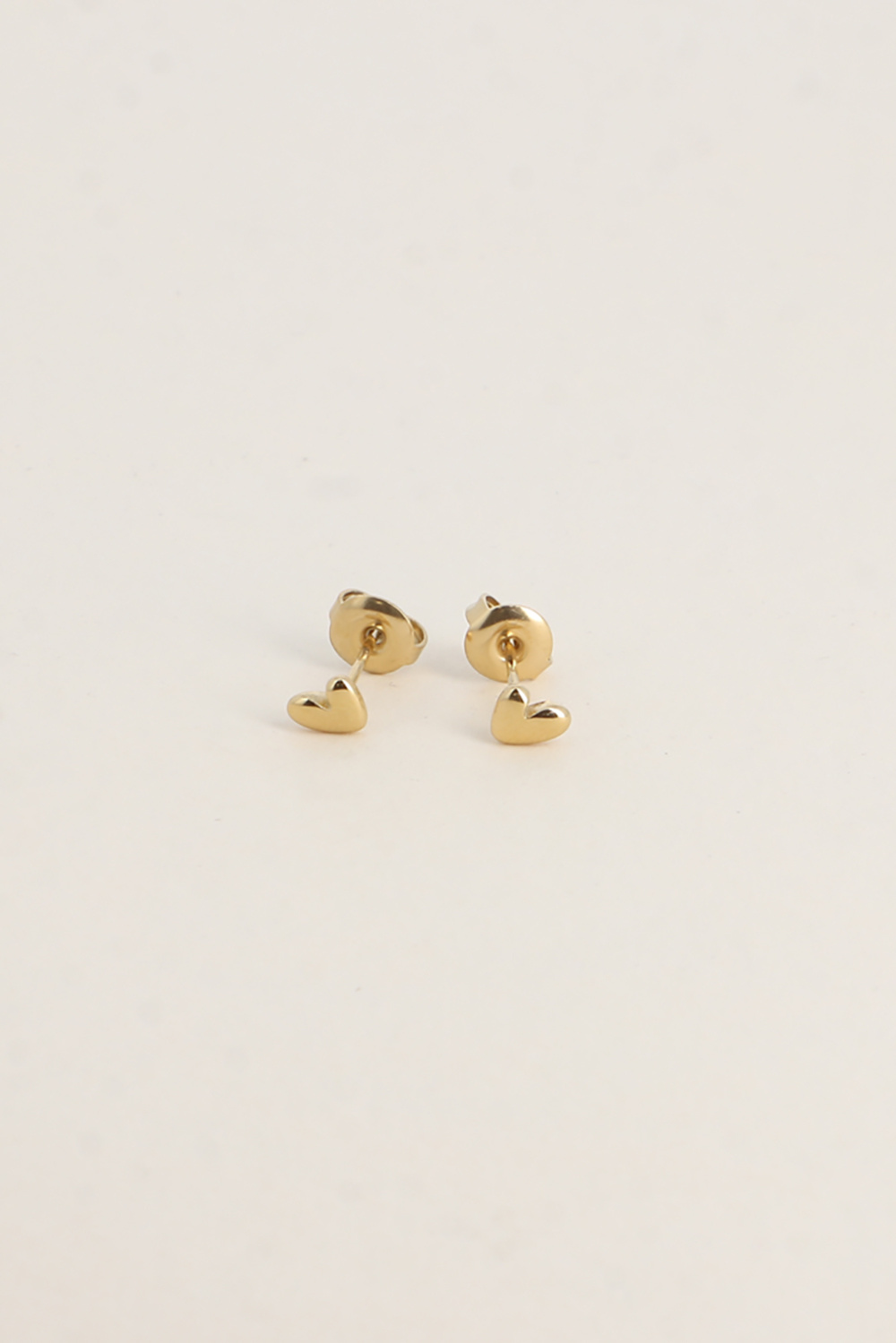 Mayorista Bohm - Pendientes de botón - corazón pequeño 5mm