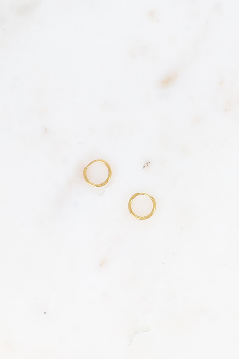 Grossista Bohm - Mini orecchini a cerchio - classico anello rotondo da 10,5 mm