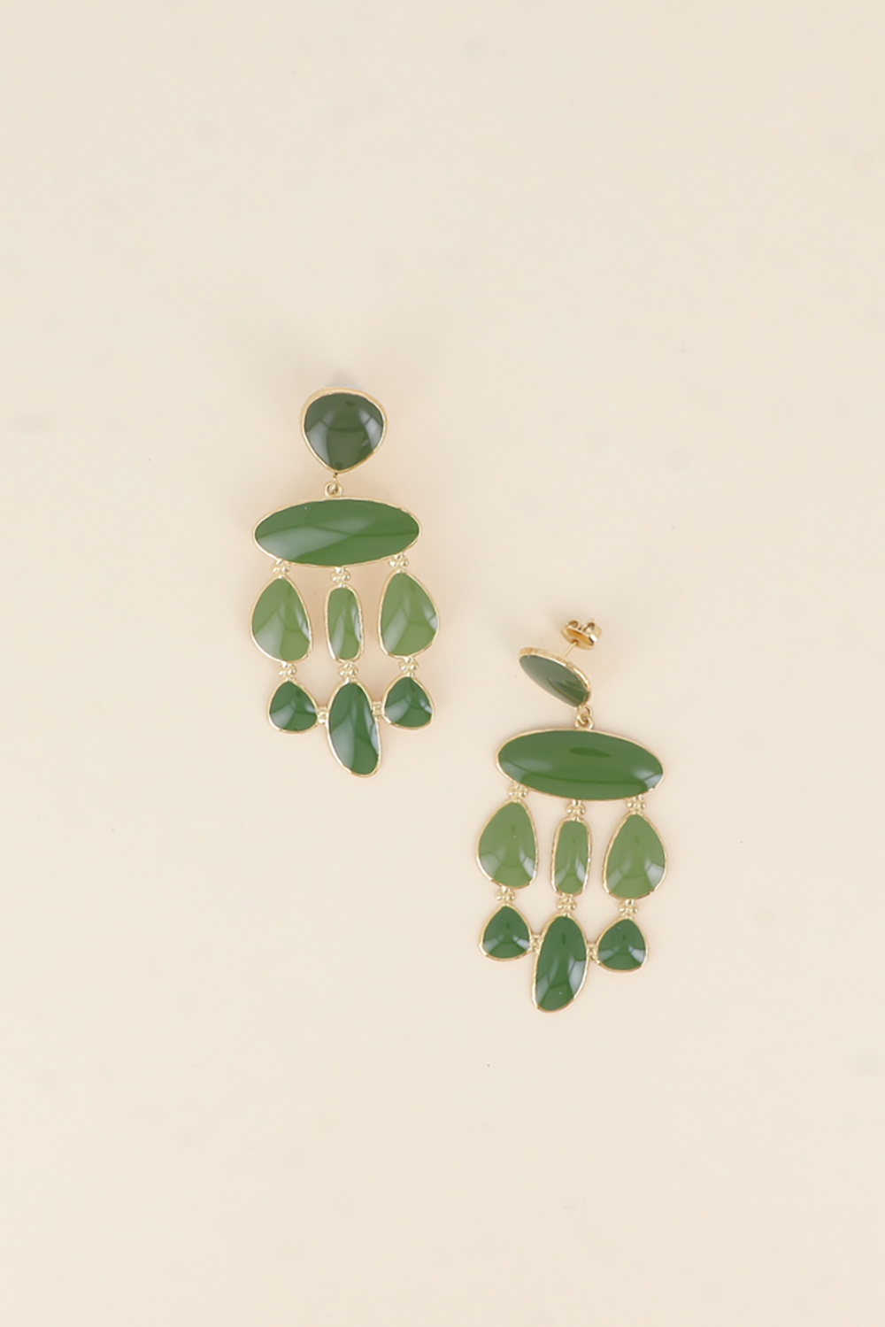 Mayorista Bohm - Pendientes colgantes - piezas de esmalte