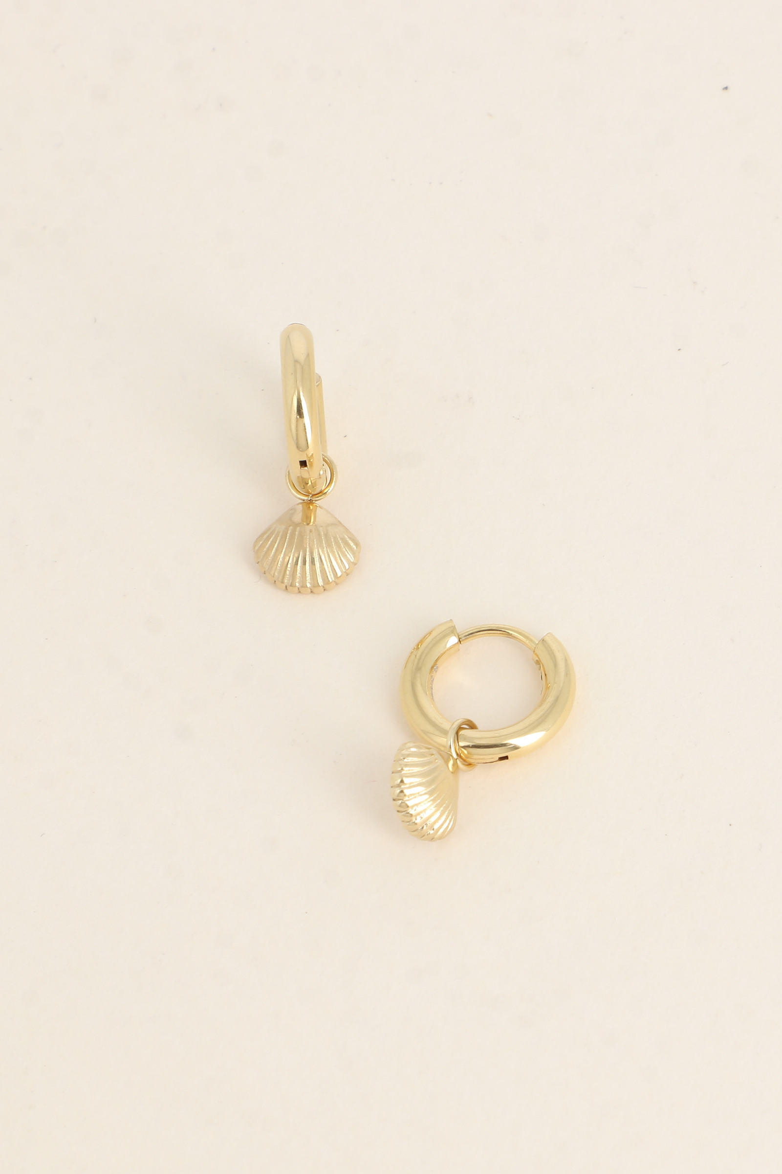 Grossiste Bohm - Créoles - pendentif coquillage