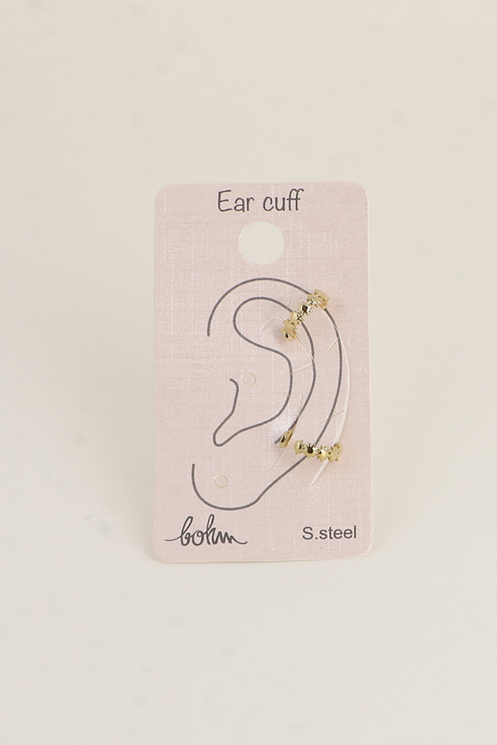 Grossiste Bohm - Earcuffs - minis soleils 3mm