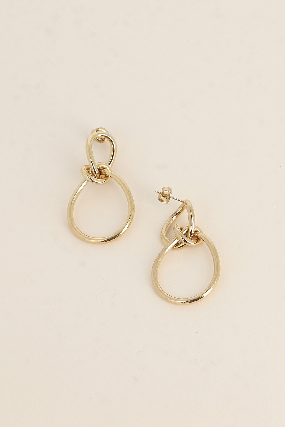 Grossista Bohm - Pendant Curls - Doppio anello e nodo
