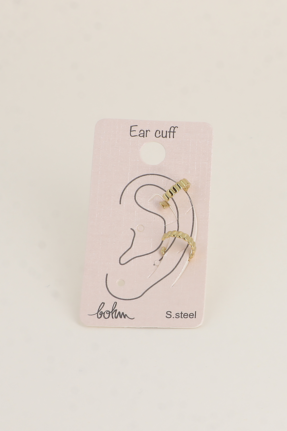 Grossiste Bohm - Earcuffs - lignes striées