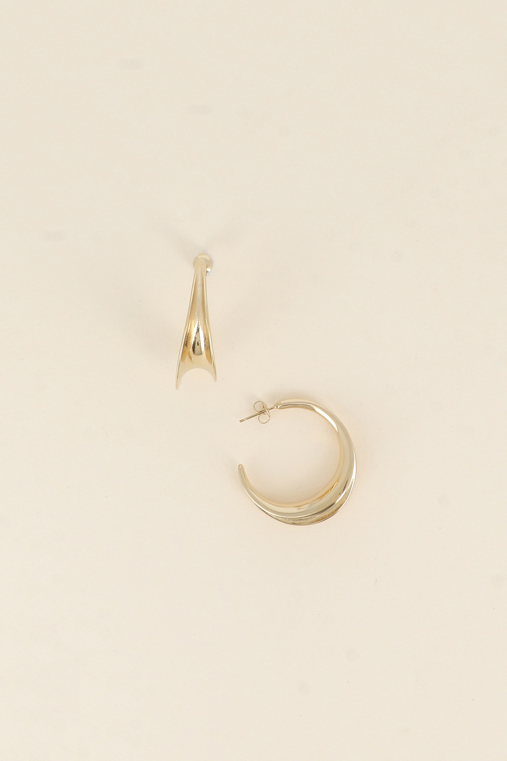 Mayorista Bohm - Aros - Anillo Ancho Ligeramente Curvado