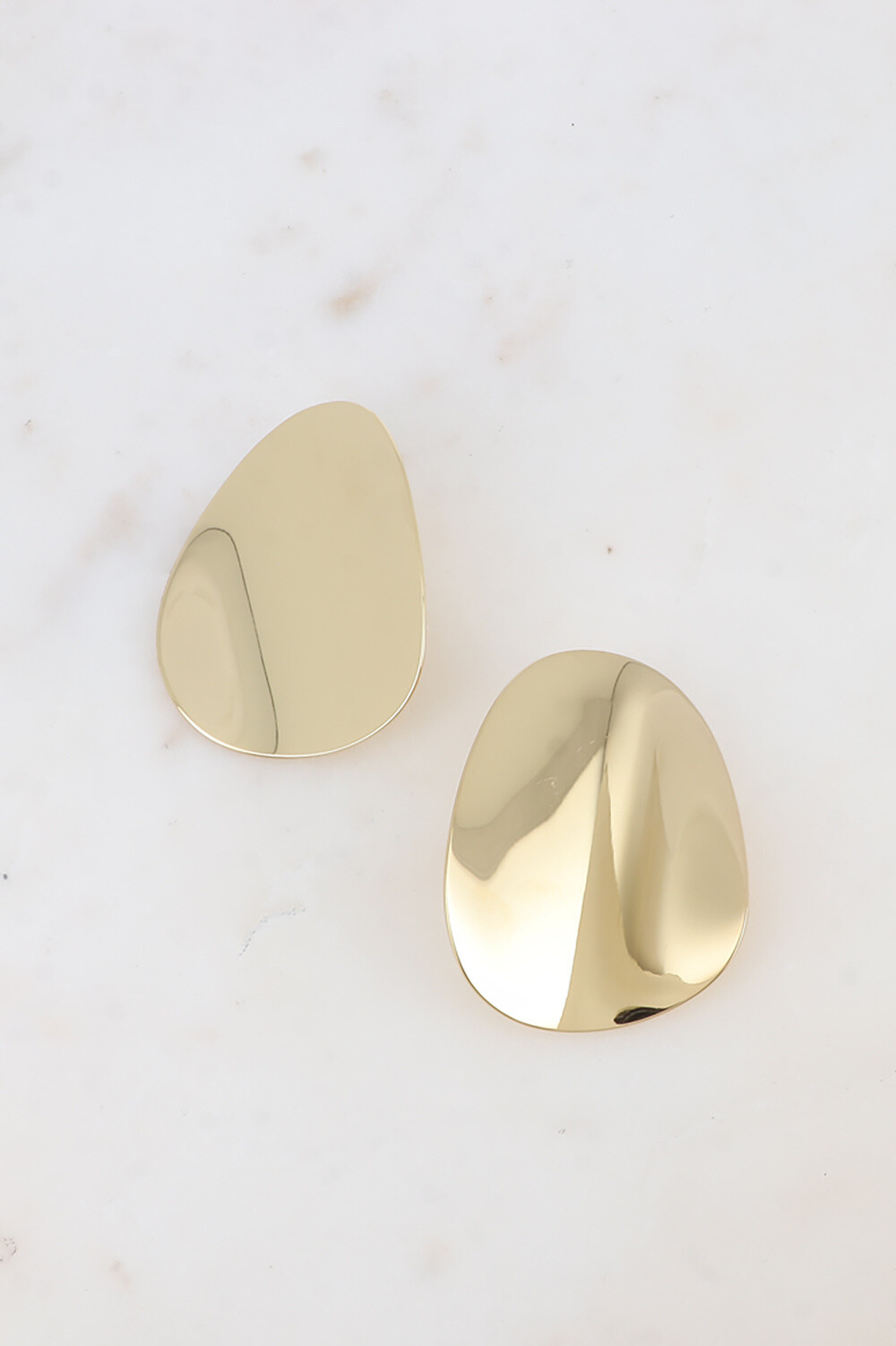 Wholesaler Bohm - Bullet loops - flat wavy shape 40x50mm