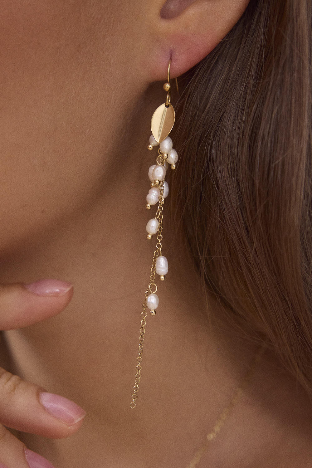 Wholesaler Bohm - Dangling earrings - freshwater pearls