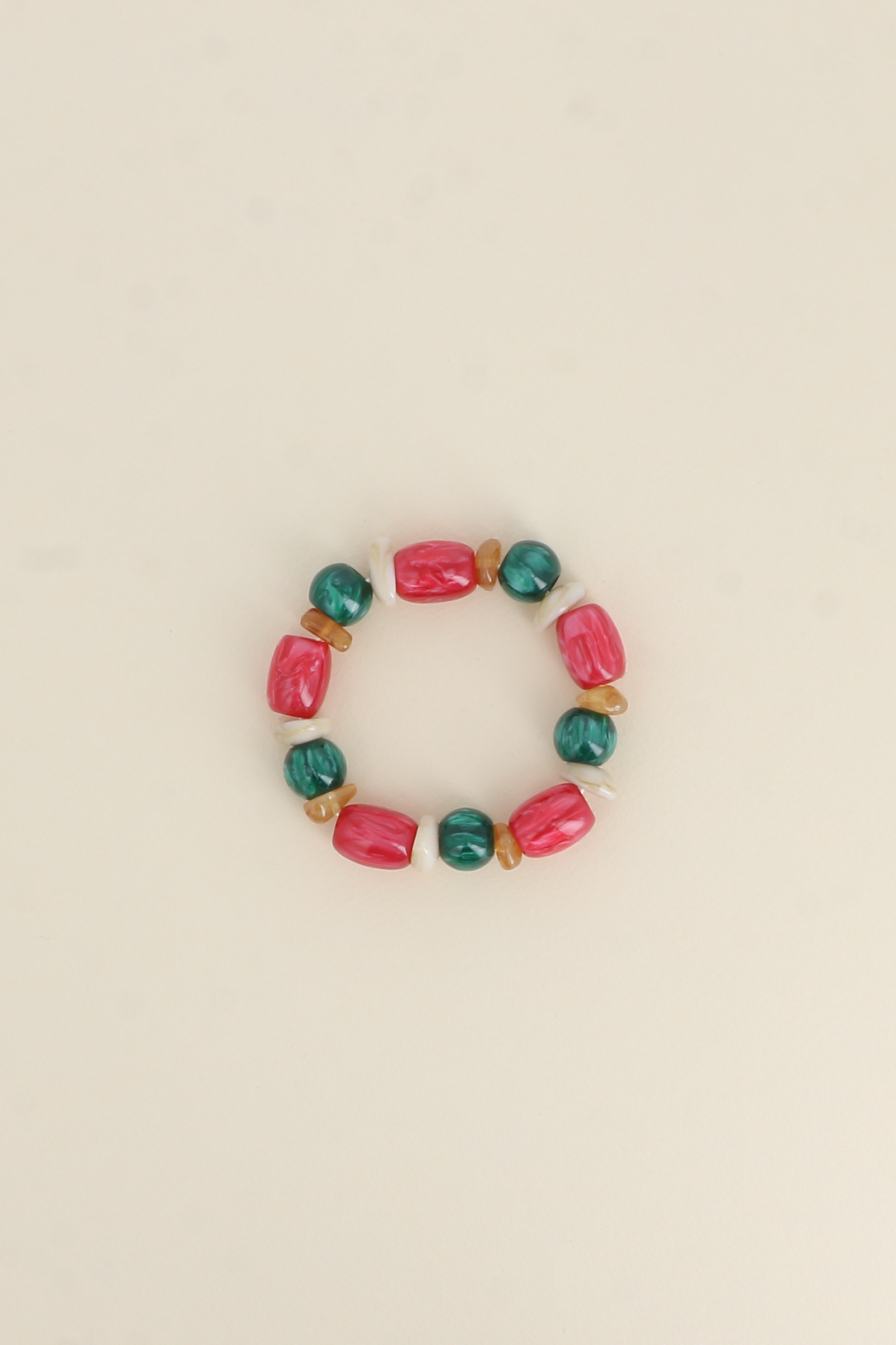Mayorista Bohm - Pulsera elástica - cuentas de resina