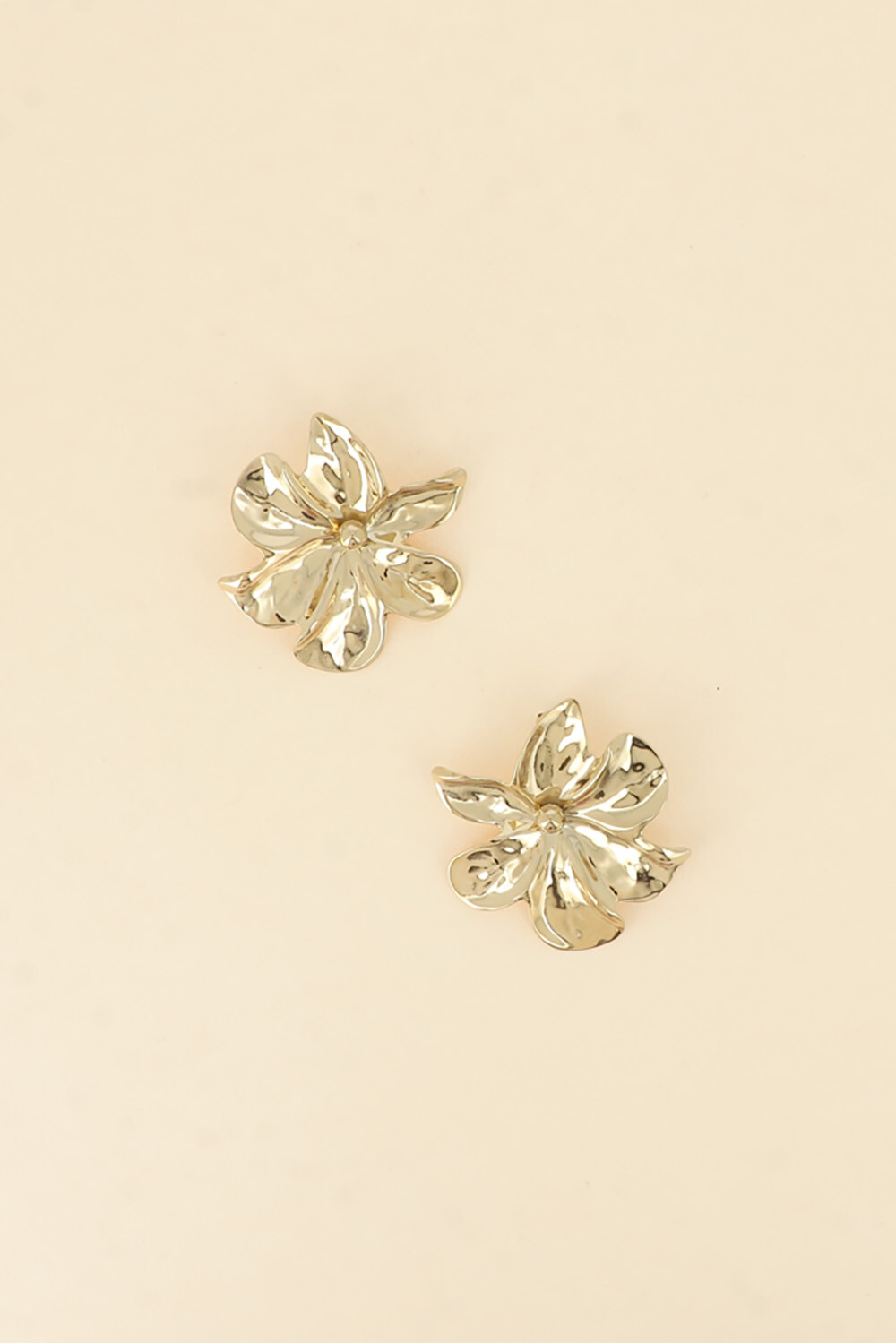 Mayorista Bohm - Pendientes de botón - flor 53mm