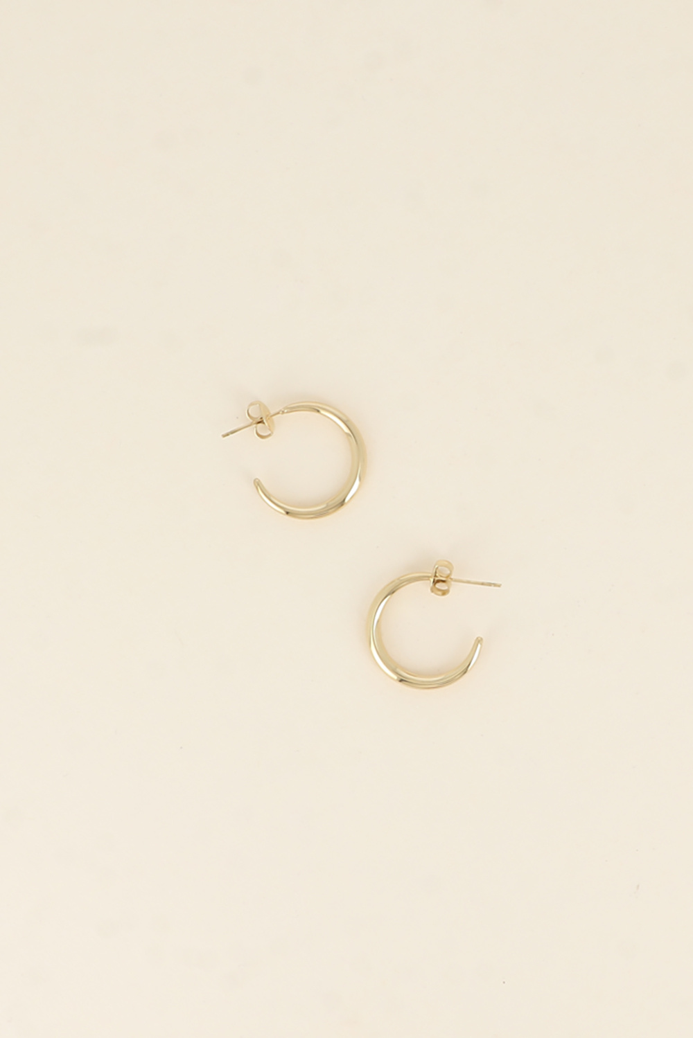 Mayorista Bohm - Aros - Luna creciente 20x20mm