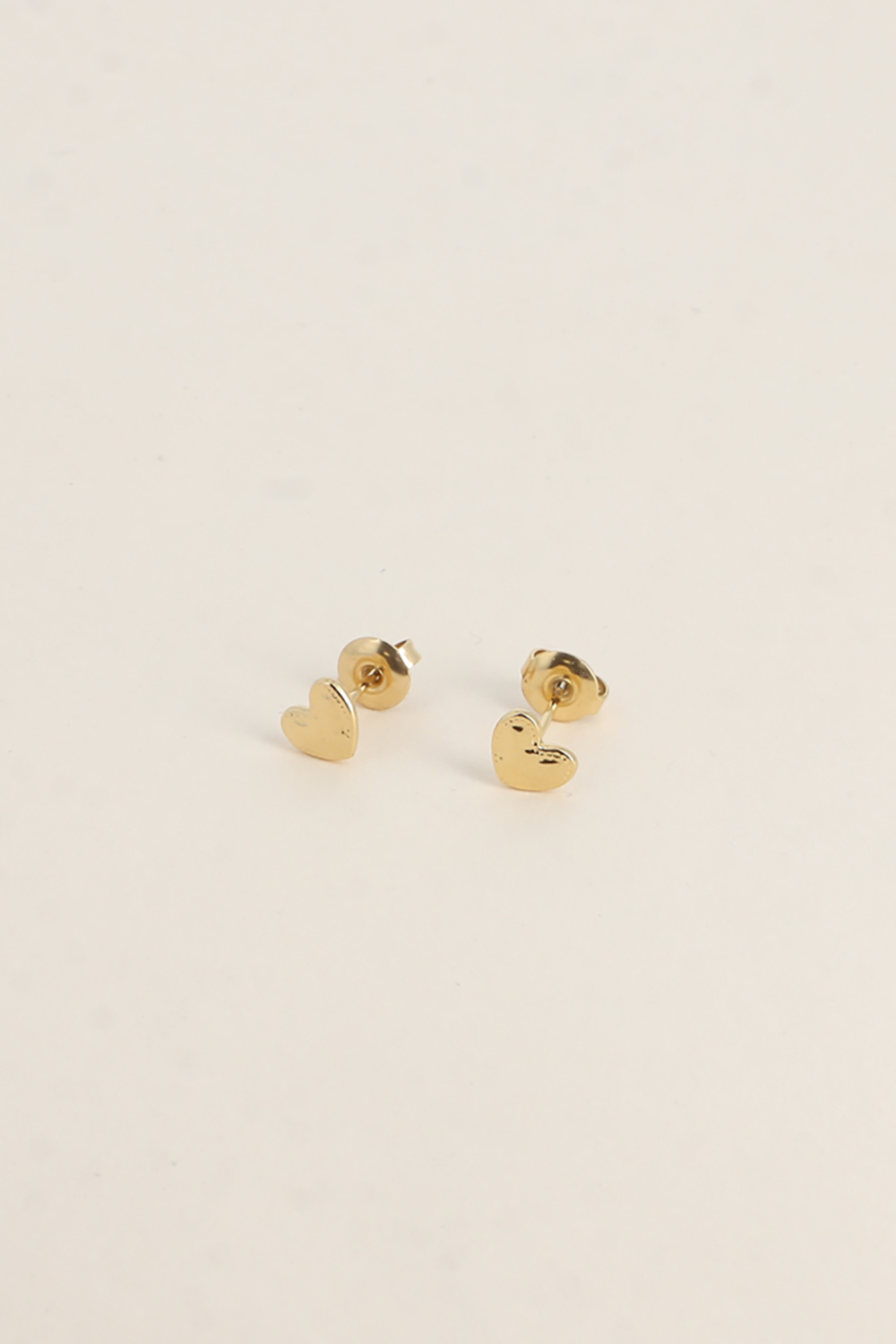 Mayorista Bohm - Pendientes de botón - corazón pequeño 7mm