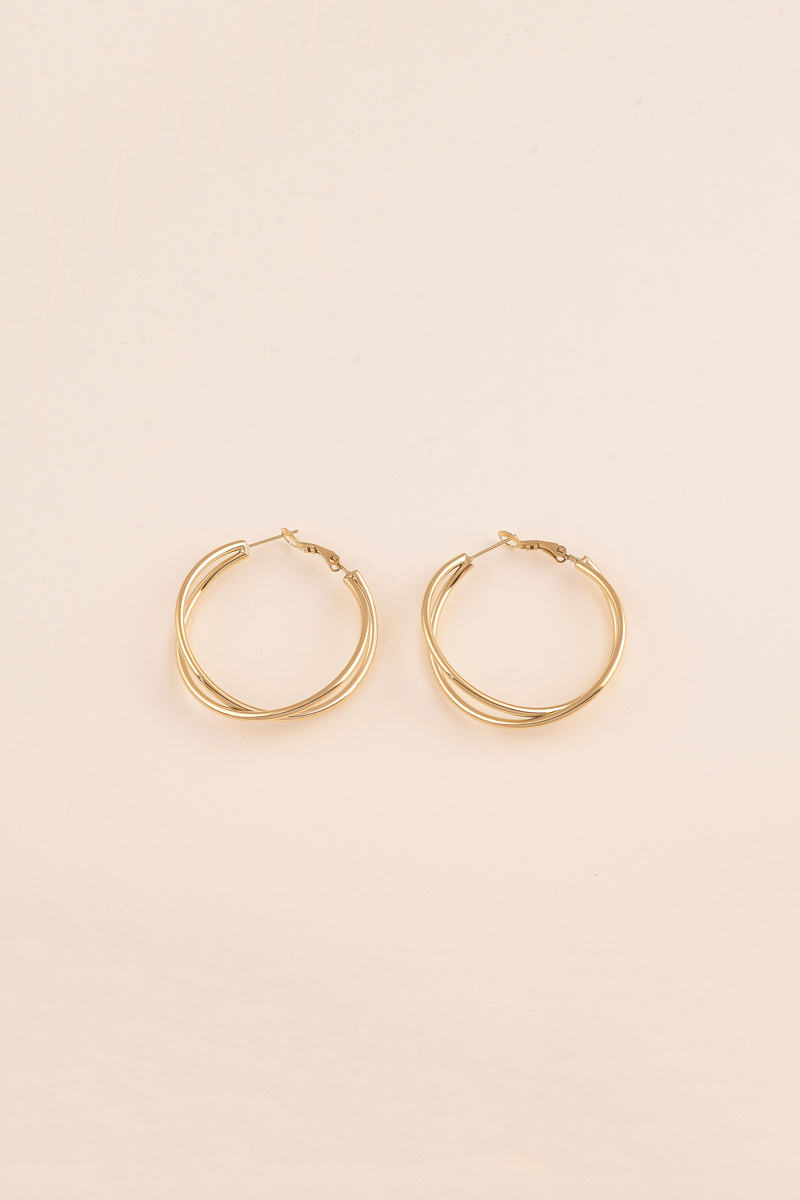 Mayorista Bohm - Aros - 2 Anillos entrelazados 35mm
