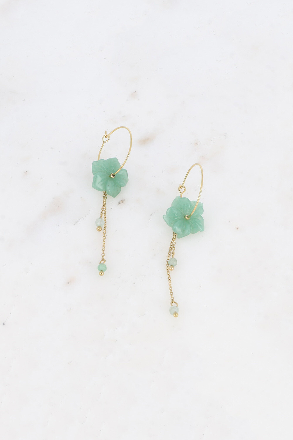 Wholesaler Bohm - Creoles Joannie - Natural stone flower