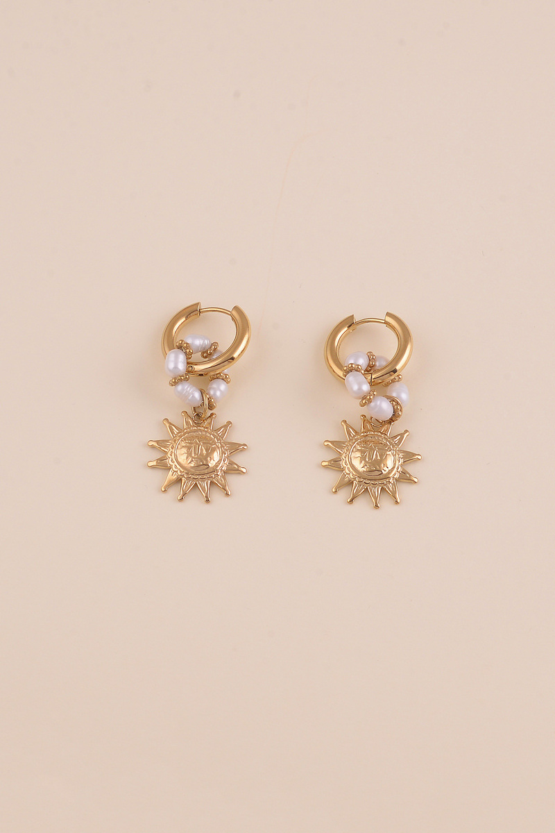 Mayorista Bohm - Aros - anillo de perlas de agua dulce y sol