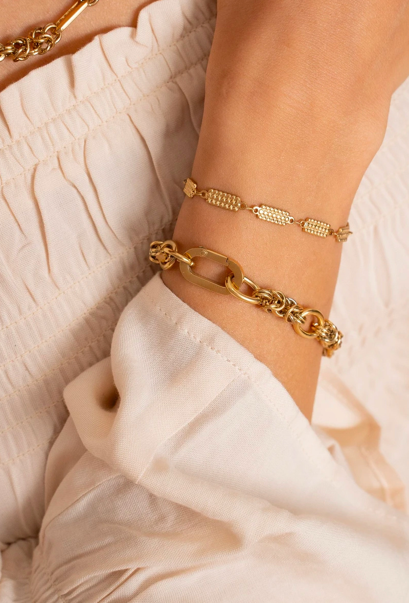 Mayorista Bohm - Pulsera lorica - conjunto de eslabones