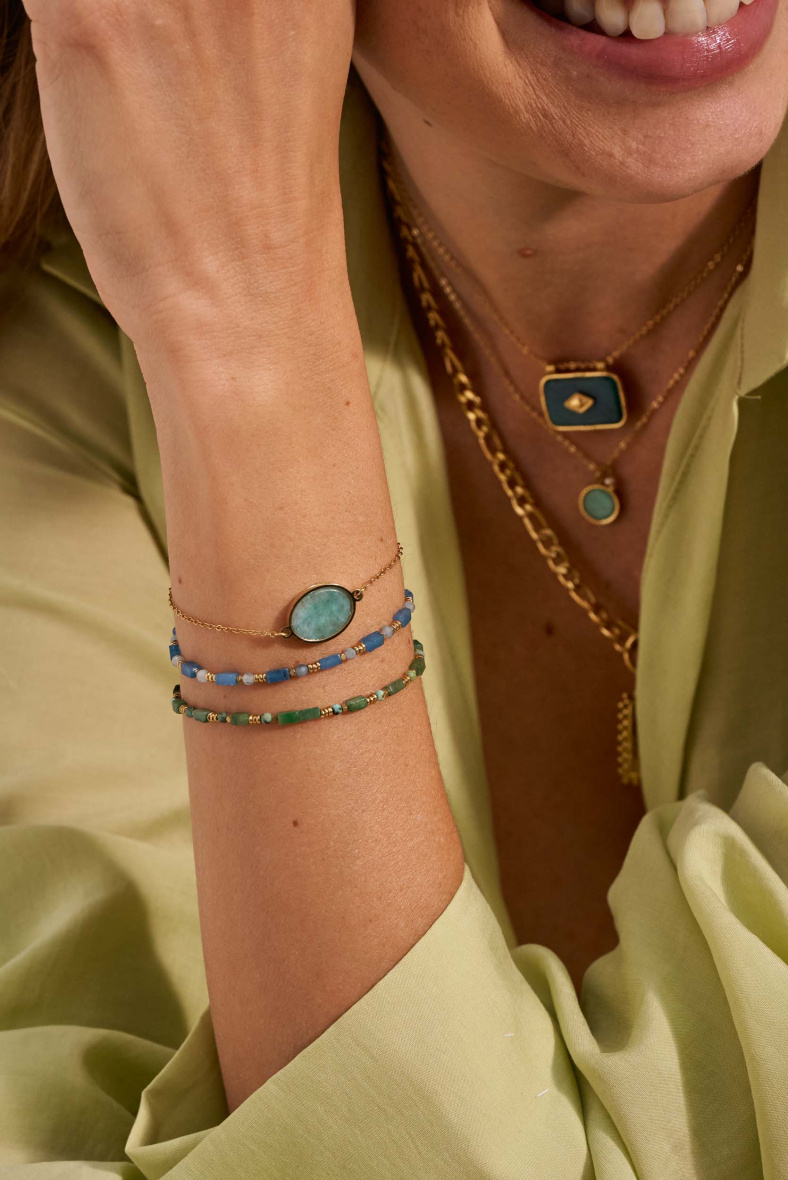 Grossista Bohm - Bracciale Carlota - pietre naturali