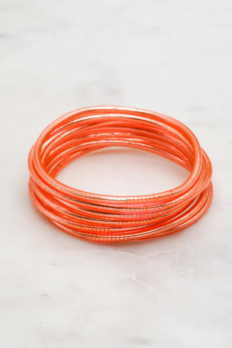 Grossista Bohm - Bracciale buddista rosa tenue senza mantra