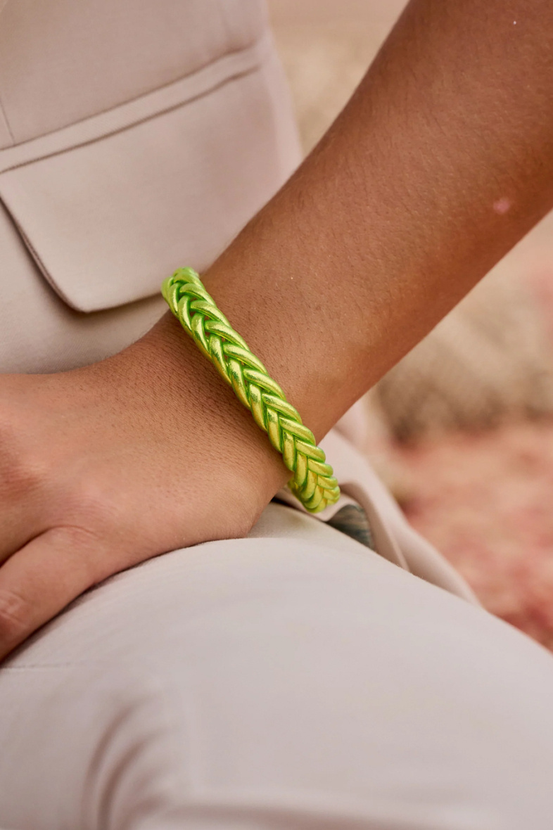 Grossista Bohm - Bracciale buddista intrecciato in neon d'anice