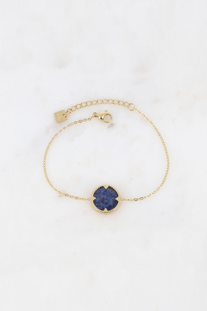 Mayorista Bohm - Pulsera Oria - piedra redonda y garras triangulares