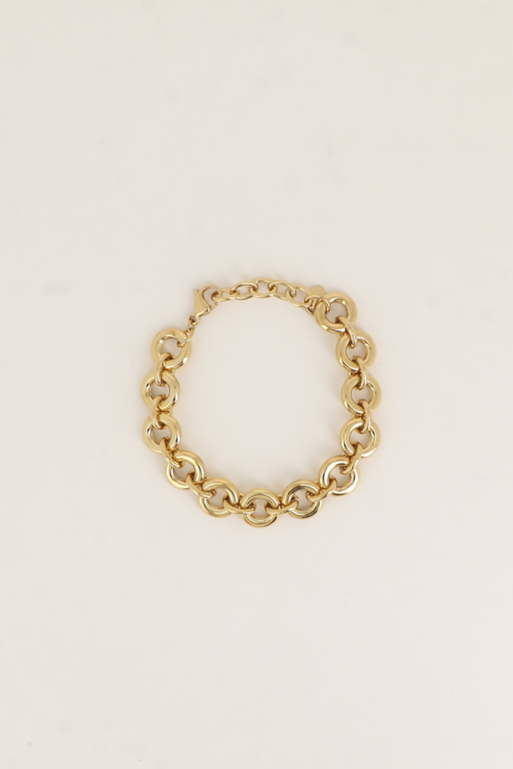Wholesaler Bohm - Bracelet - thick round and oval link chain