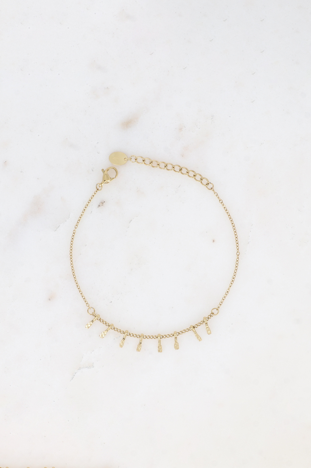 Grossiste Bohm - Bracelet aux barres martelées