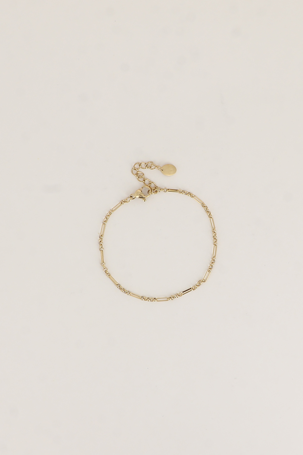 Mayorista Bohm - Pulsera - cadena estilo figaro con eslabones finos y redondeados