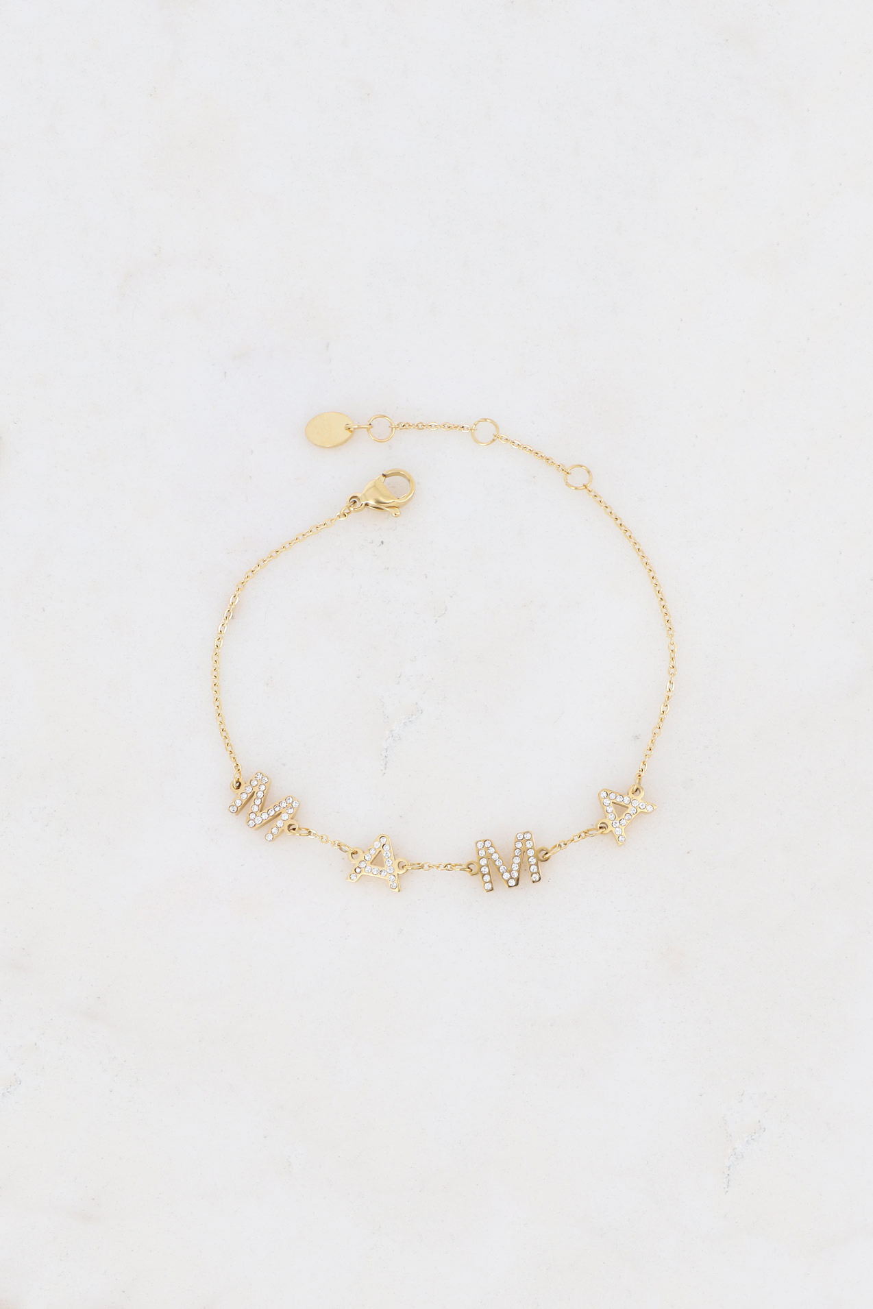 Grossiste Bohm - Bracelet MAMA - oxydes de zirconium
