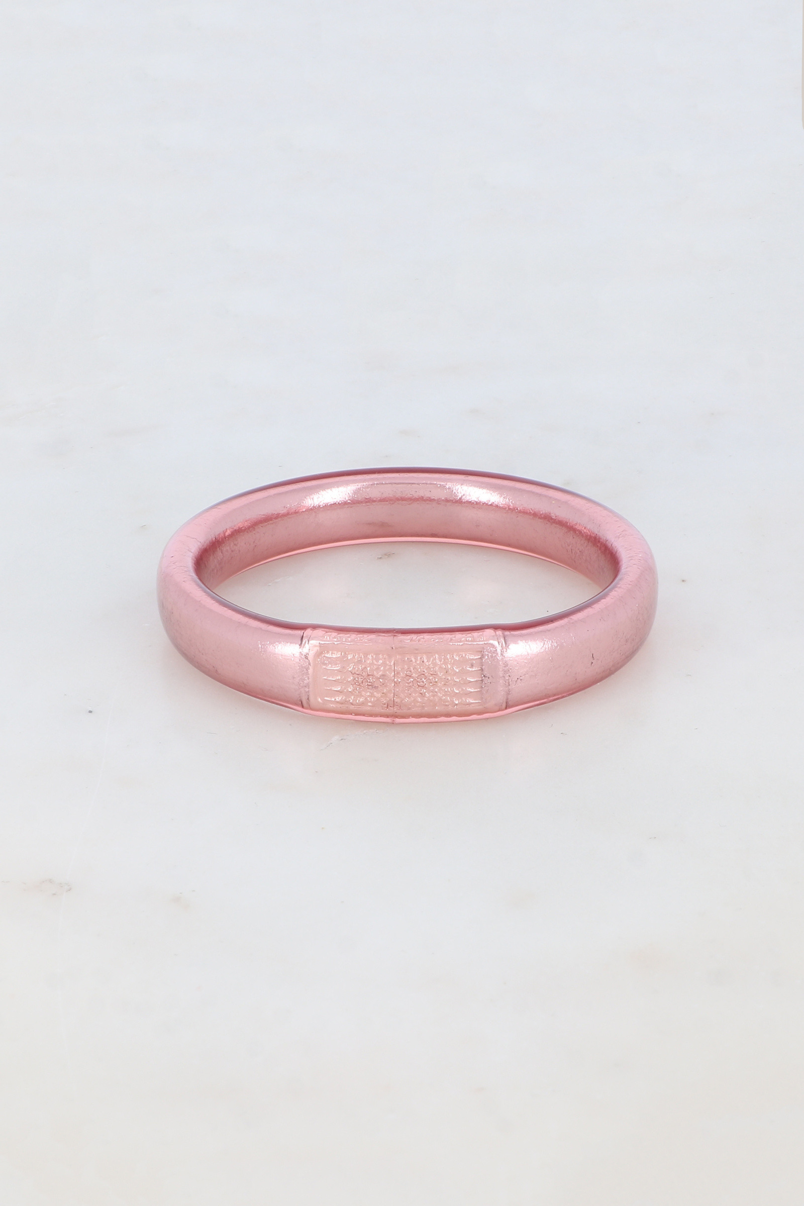 Wholesaler Bohm - Rose gold Buddhist YANTRA bangle with an engraved mantra Love and Luck in Thai