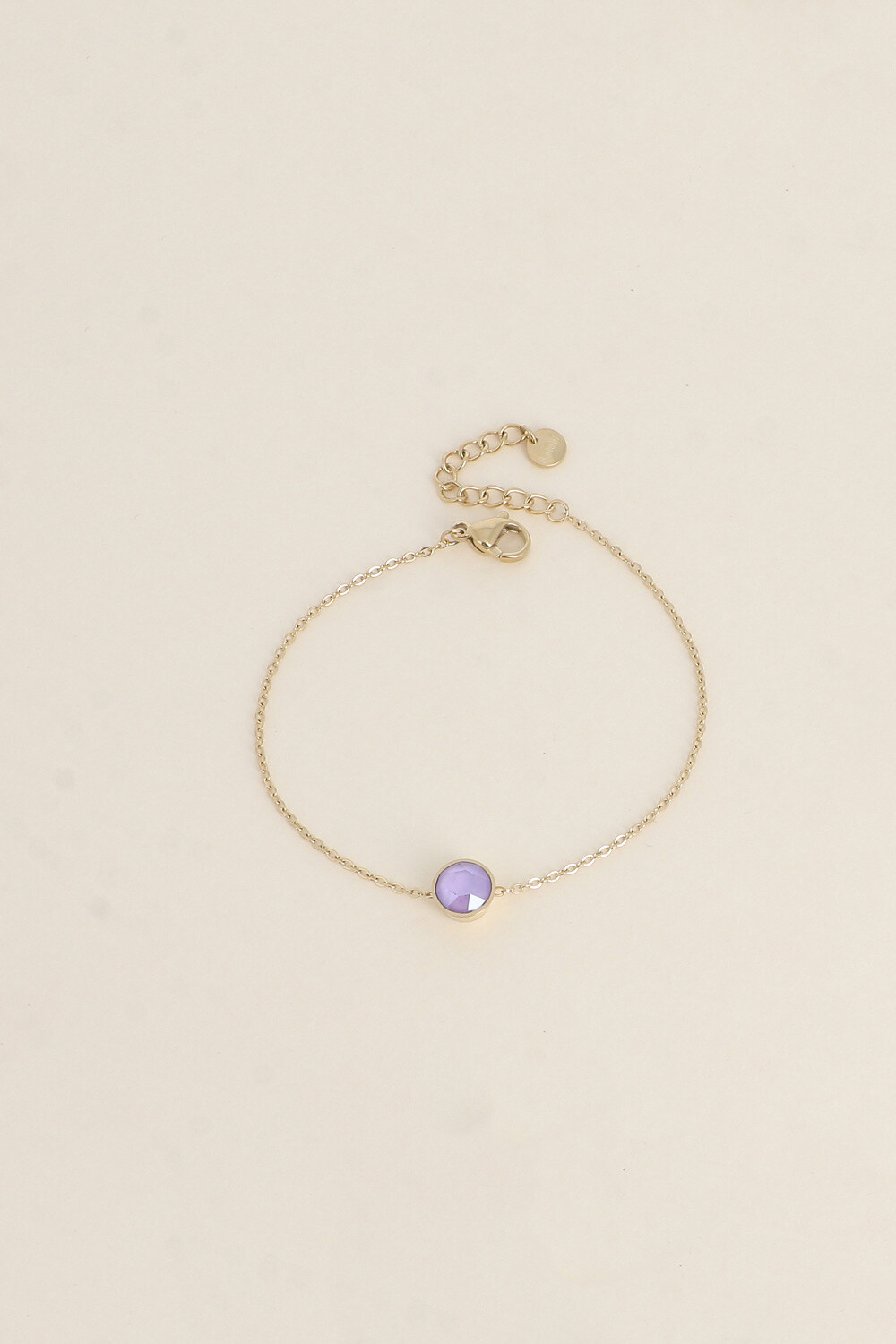 Grossiste Bohm - Bracelet Bérénice doré - orné de cristaux de Swarovski® SS29